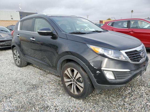 KNDPC3A21C7259969 - 2012 KIA SPORTAGE EX BLACK photo 4