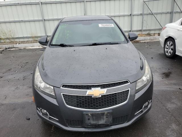 1G1PE5SB2D7160320 - 2013 CHEVROLET CRUZE LT CHARCOAL photo 5