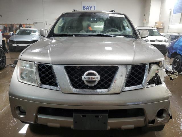 5N1AR18W06C619502 - 2006 NISSAN PATHFINDER LE TAN photo 5