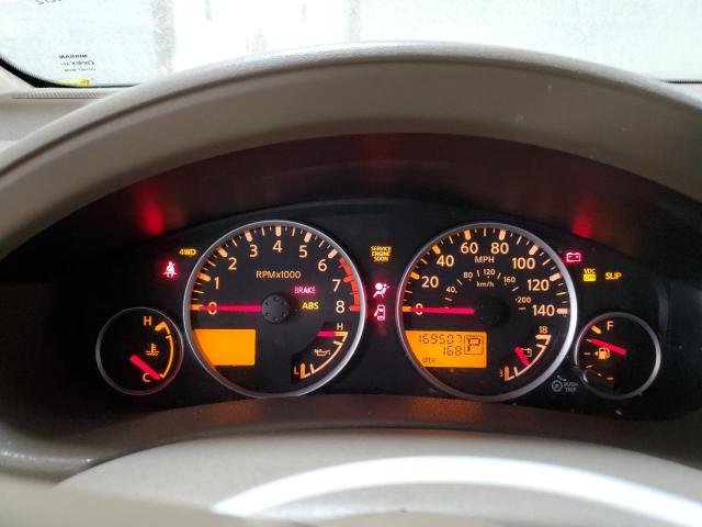 5N1AR18W06C619502 - 2006 NISSAN PATHFINDER LE TAN photo 9