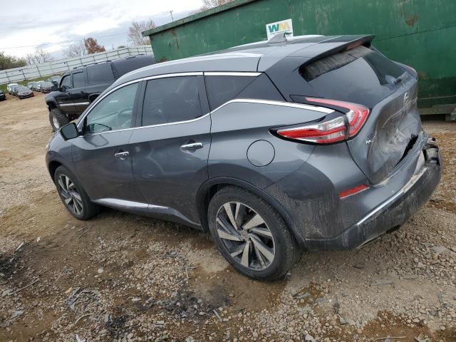 5N1AZ2MH3JN158502 - 2018 NISSAN MURANO S GRAY photo 2