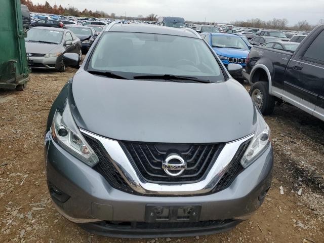 5N1AZ2MH3JN158502 - 2018 NISSAN MURANO S GRAY photo 5