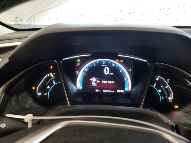 JHMFC1F73KX011515 - 2019 HONDA CIVIC EXL ნაცრისფერი ფოტო 9