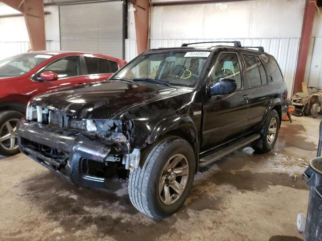 JN8DR09Y64W917323 - 2004 NISSAN PATHFINDER LE BLACK photo 1