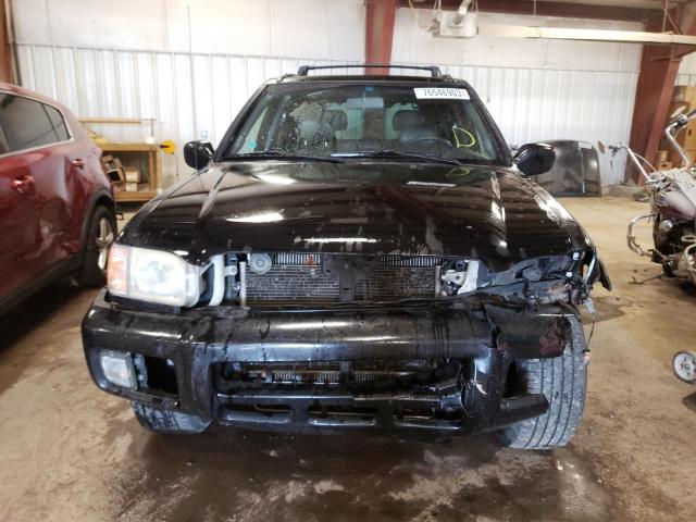 JN8DR09Y64W917323 - 2004 NISSAN PATHFINDER LE BLACK photo 5