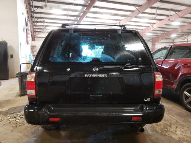 JN8DR09Y64W917323 - 2004 NISSAN PATHFINDER LE BLACK photo 6