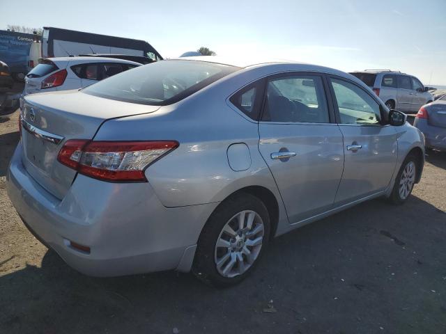 3N1AB7AP5FY294953 - 2015 NISSAN SENTRA S SILVER photo 3