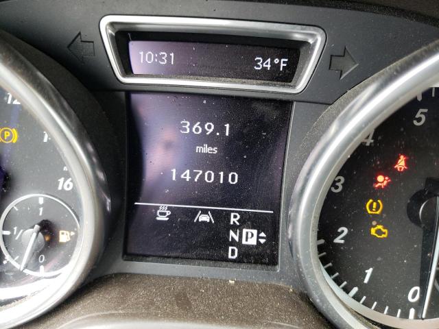 4JGDA5HB1CA016476 - 2012 MERCEDES-BENZ ML 350 4MATIC GOLD photo 9