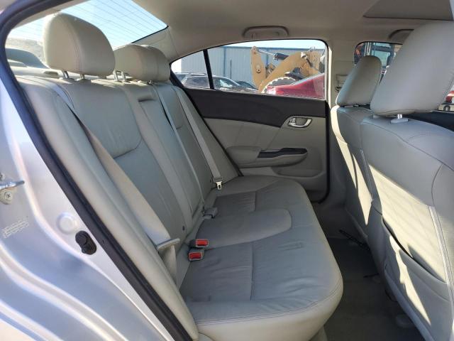 2HGFB2F9XCH511495 - 2012 HONDA CIVIC EXL ვერცხლისფერი ფოტო 10