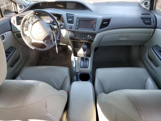 2HGFB2F9XCH511495 - 2012 HONDA CIVIC EXL ვერცხლისფერი ფოტო 8