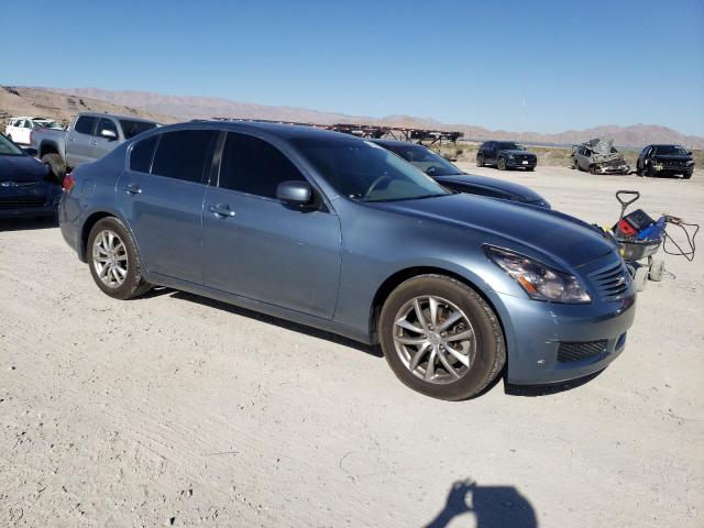 JNKBV61F48M271369 - 2008 INFINITI G35 BLUE photo 4