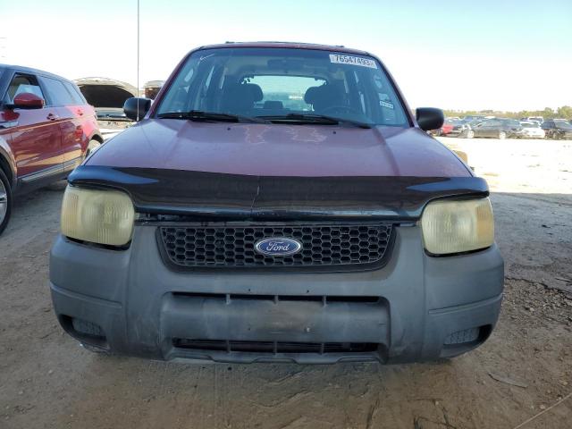 1FMYU02193KA13153 - 2003 FORD ESCAPE XLS BURGUNDY photo 5