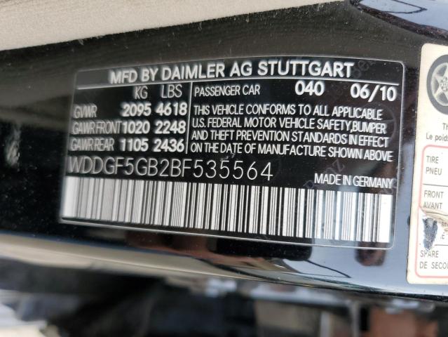 WDDGF5GB2BF535564 - 2011 MERCEDES-BENZ C 350 BLACK photo 13