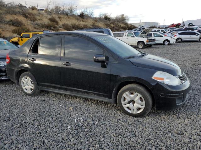 3N1BC1AP5BL459311 - 2011 NISSAN VERSA S BLACK photo 4