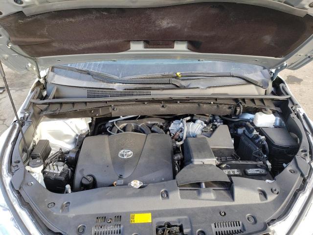 5TDKZRFH6KS560945 - 2019 TOYOTA HIGHLANDER SE SILVER photo 12