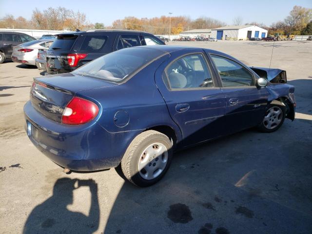 1P3ES46C6YD870297 - 2000 PLYMOUTH NEON BASE 蓝色 照片 3