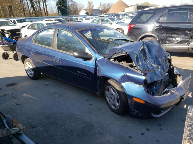 1P3ES46C6YD870297 - 2000 PLYMOUTH NEON BASE 蓝色 照片 4