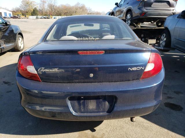 1P3ES46C6YD870297 - 2000 PLYMOUTH NEON BASE 蓝色 照片 6