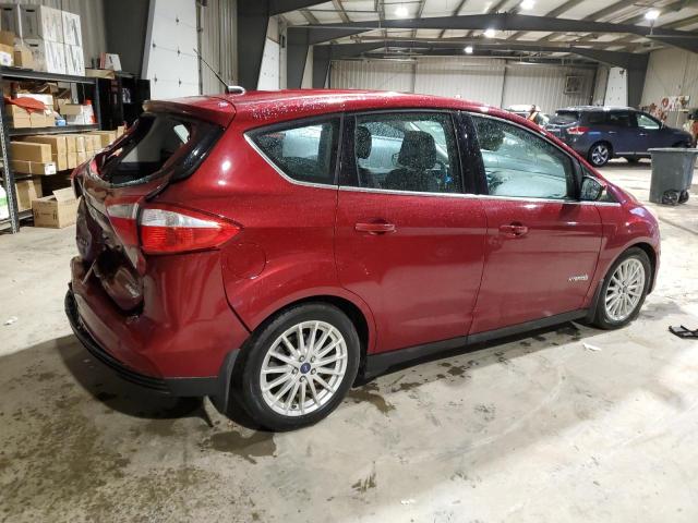 1FADP5BU0FL115477 - 2015 FORD C-MAX SEL RED photo 3