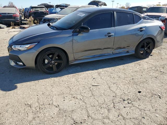 3N1AB8DVXPY306709 - 2023 NISSAN SENTRA SR GRAY photo 1