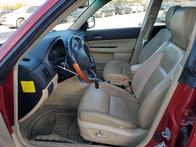 JF1SG67636H753068 - 2006 SUBARU FORESTER 2.5X LL BEAN RED photo 7