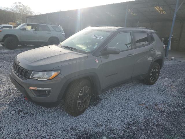 3C4NJDDB5MT548199 - 2021 JEEP COMPASS TRAILHAWK GRAY photo 1