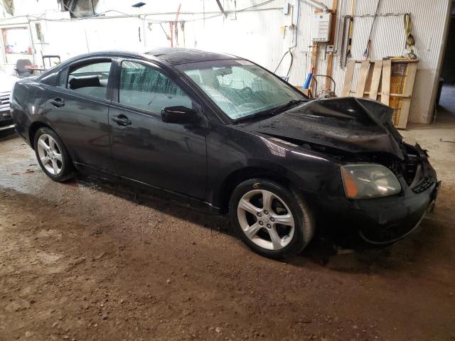 4A3AB36S67E029120 - 2007 MITSUBISHI GALANT LS BLACK photo 4