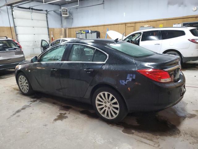 W04GT5GC4B1074984 - 2011 BUICK REGAL CXL BLACK photo 2