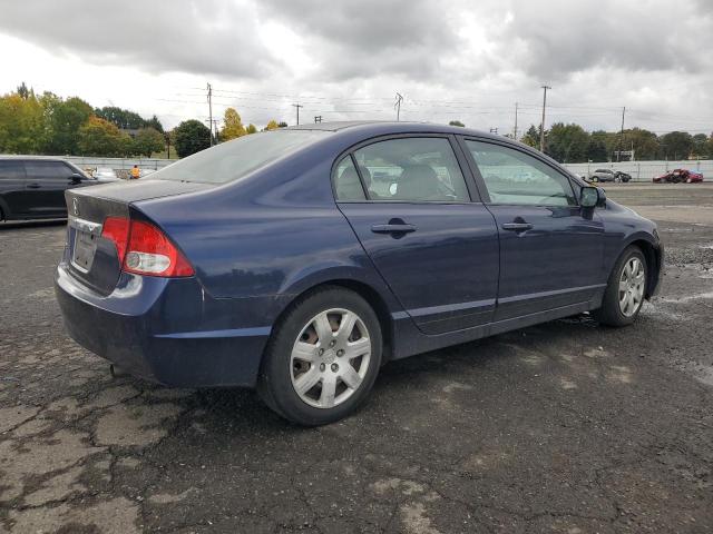 2HGFA1F58BH515456 - 2011 HONDA CIVIC LX BLUE photo 3