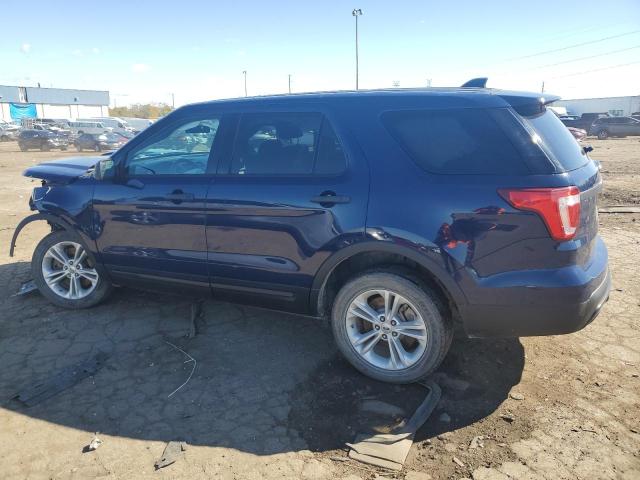 1FM5K8AR5GGC36944 - 2016 FORD EXPLORER POLICE INTERCEPTOR BLUE photo 2