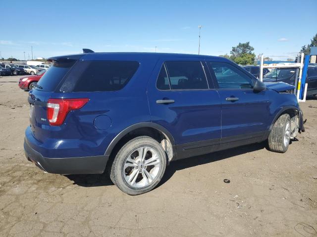 1FM5K8AR5GGC36944 - 2016 FORD EXPLORER POLICE INTERCEPTOR BLUE photo 3