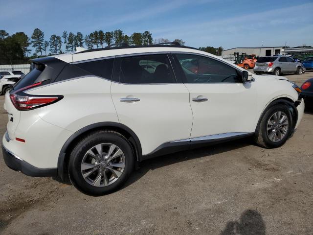 5N1AZ2MH6JN163693 - 2018 NISSAN MURANO S WHITE photo 3