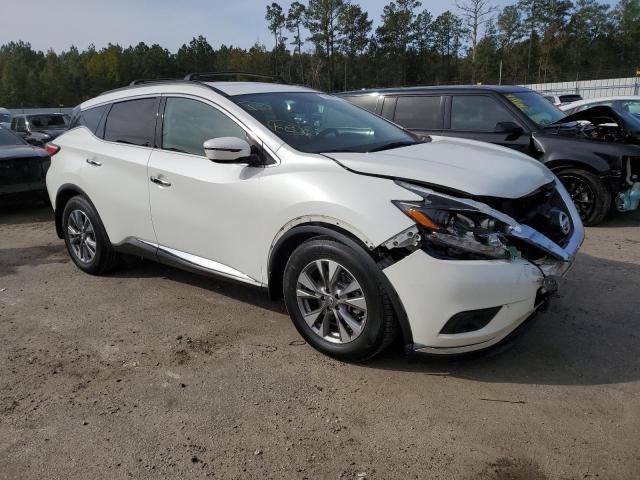 5N1AZ2MH6JN163693 - 2018 NISSAN MURANO S WHITE photo 4