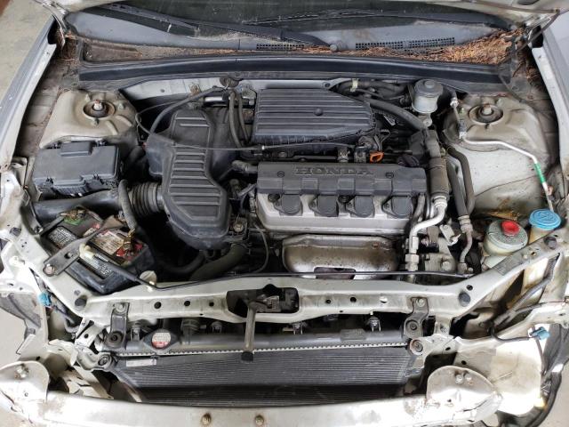 1HGES16365L030117 - 2005 HONDA CIVIC DX VP Gümüş foto 11