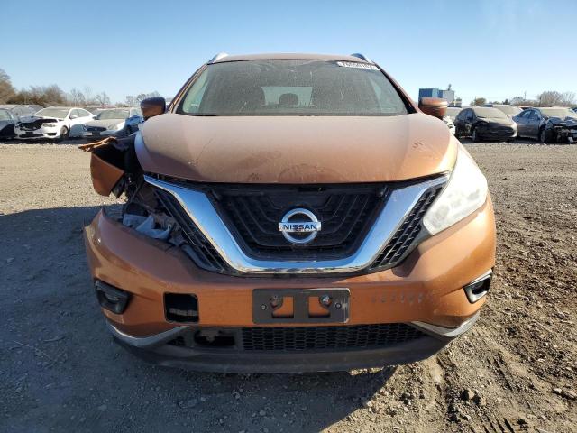 5N1AZ2MH4GN166259 - 2016 NISSAN MURANO S ORANGE photo 5