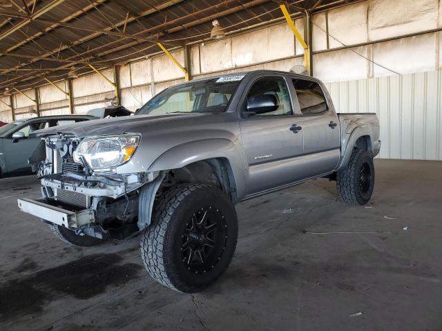 3TMJU4GN8EM166594 - 2014 TOYOTA TACOMA DOUBLE CAB PRERUNNER SILVER photo 1