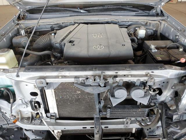 3TMJU4GN8EM166594 - 2014 TOYOTA TACOMA DOUBLE CAB PRERUNNER SILVER photo 11
