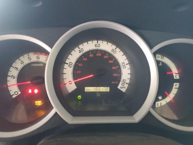 3TMJU4GN8EM166594 - 2014 TOYOTA TACOMA DOUBLE CAB PRERUNNER SILVER photo 9