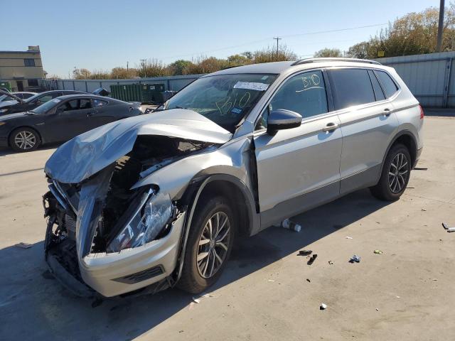 3VV3B7AX2KM158790 - 2019 VOLKSWAGEN TIGUAN SE SILVER photo 1