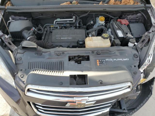 3GNCJLSB1GL136054 - 2016 CHEVROLET TRAX 1LT GRAY photo 12