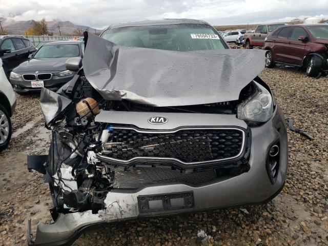 KNDPMCACXJ7349799 - 2018 KIA SPORTAGE LX GRAY photo 5