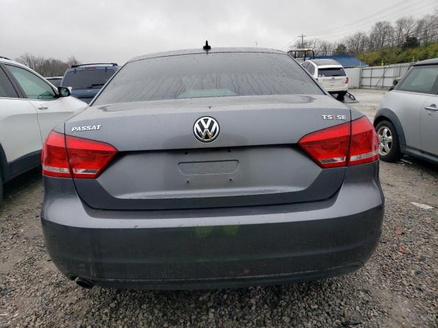 1VWBS7A38EC028054 - 2014 VOLKSWAGEN PASSAT SE GRAY photo 6