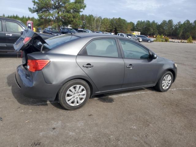 KNAFU4A2XD5729666 - 2013 KIA FORTE EX GRAY photo 3