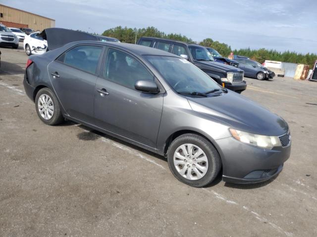 KNAFU4A2XD5729666 - 2013 KIA FORTE EX GRAY photo 4