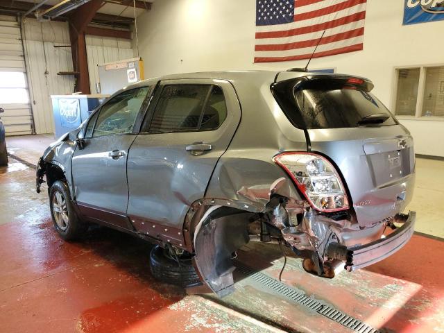 3GNCJKSB7LL158578 - 2020 CHEVROLET TRAX LS CHARCOAL photo 2