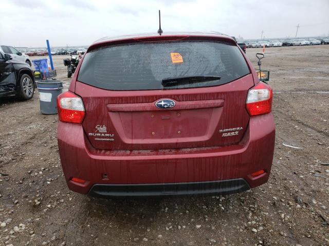 JF1GPAD60E8275722 - 2014 SUBARU IMPREZA PREMIUM RED photo 6