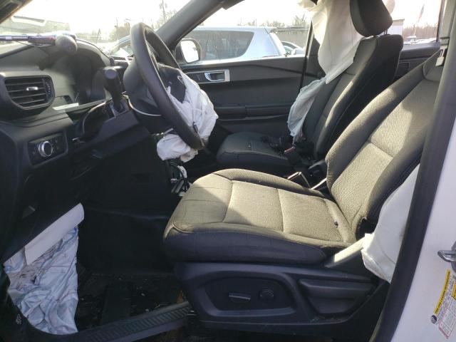 1FM5K8AW2LGC67455 - 2020 FORD EXPLORER POLICE INTERCEPTOR 白色 照片 7