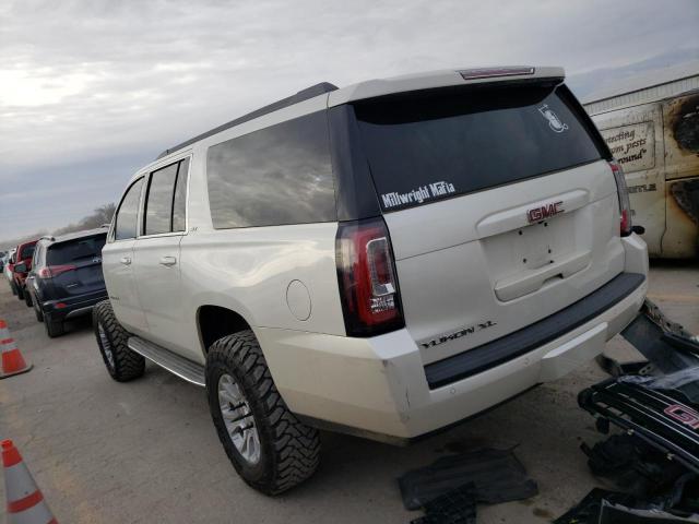 1GKS2HKC2FR563083 - 2015 GMC YUKON XL K1500 SLT WHITE photo 2