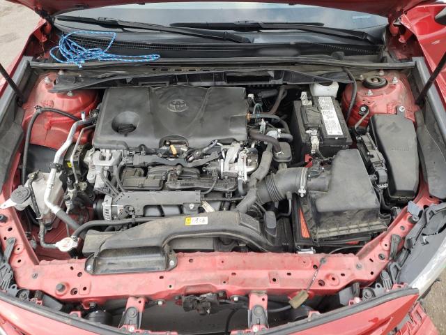 4T1G11AK4LU321534 - 2020 TOYOTA CAMRY SE RED photo 11