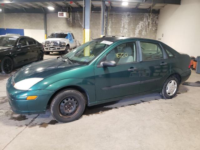 1FAFP33P21W132004 - 2001 FORD FOCUS LX GREEN photo 1